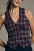Button-Front Vest - Navy